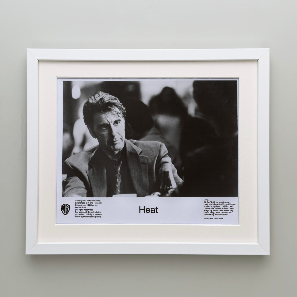 Heat 1995 Film Movie Press Publicity Still Framed