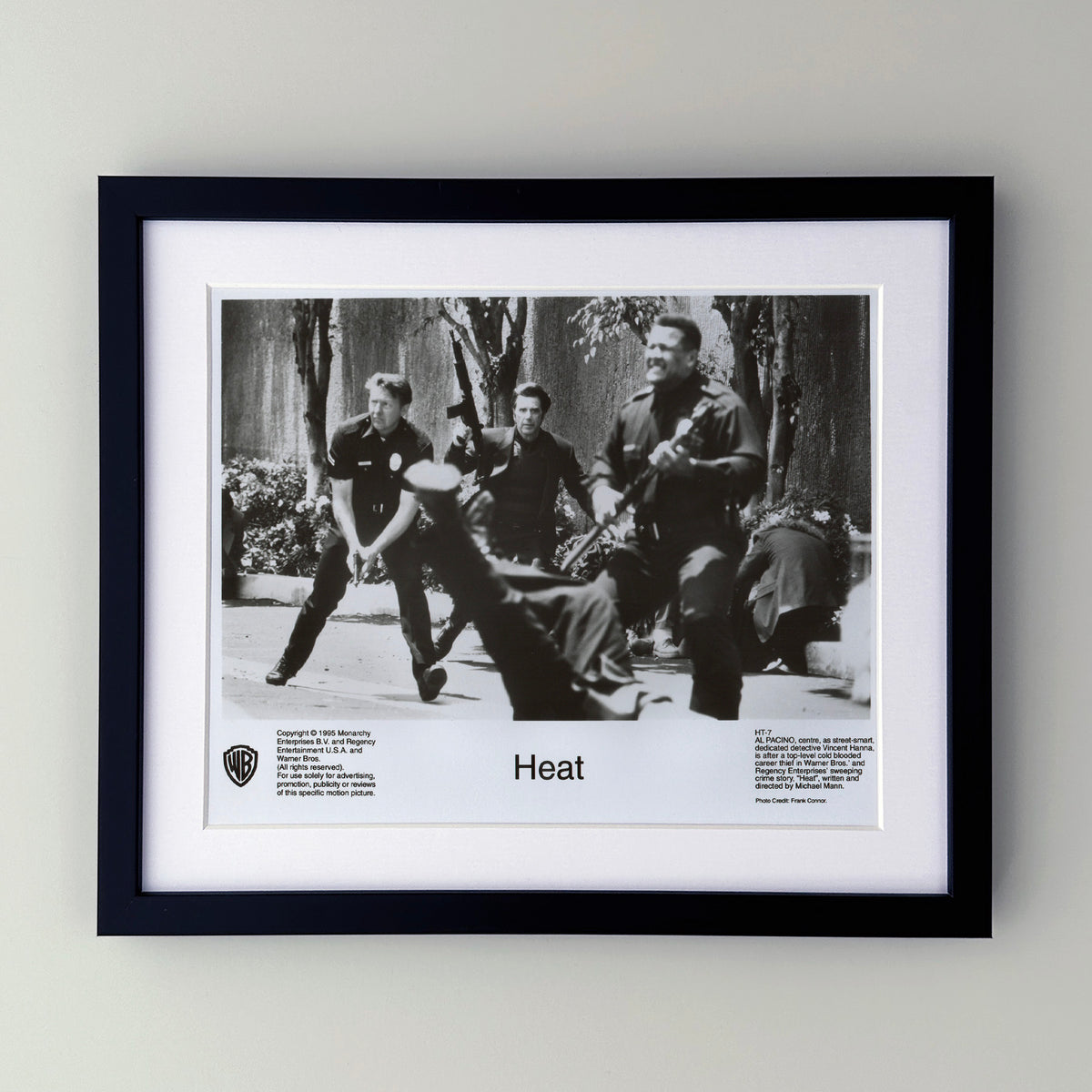 Heat 1995 Film Movie Press Publicity Still Framed