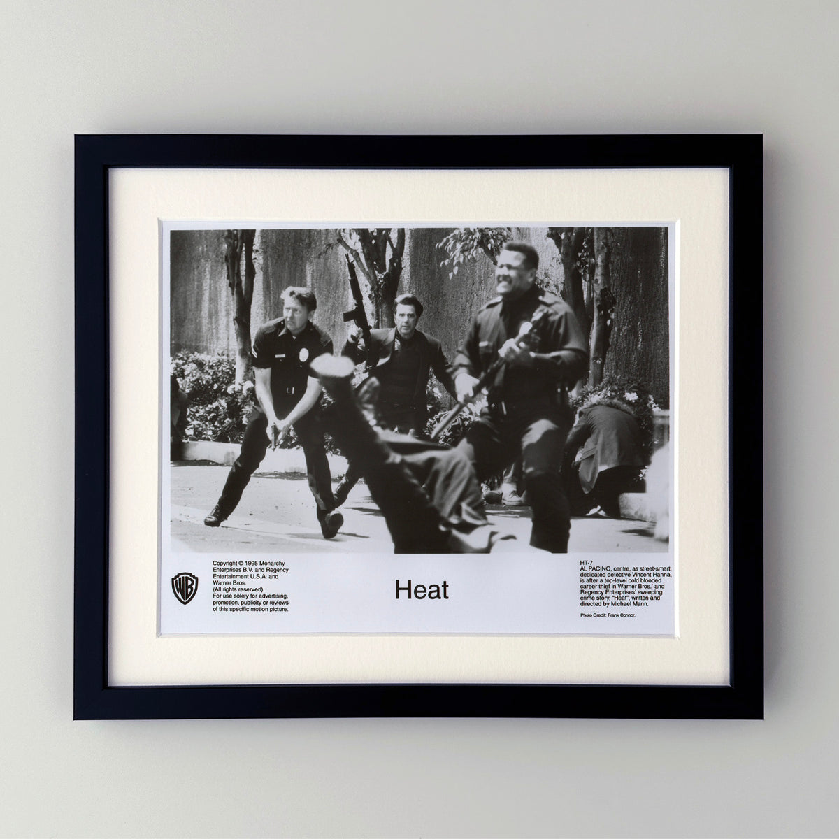 Heat 1995 Film Movie Press Publicity Still Framed