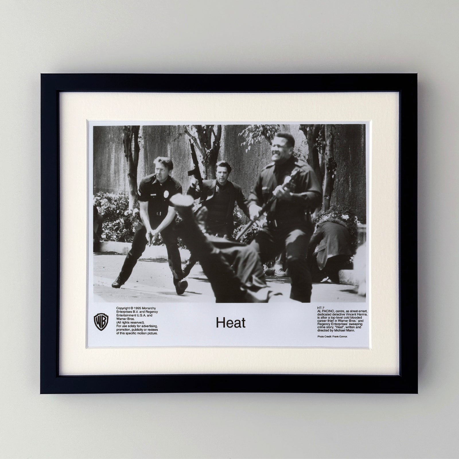 Heat 1995 Film Movie Press Publicity Still Framed