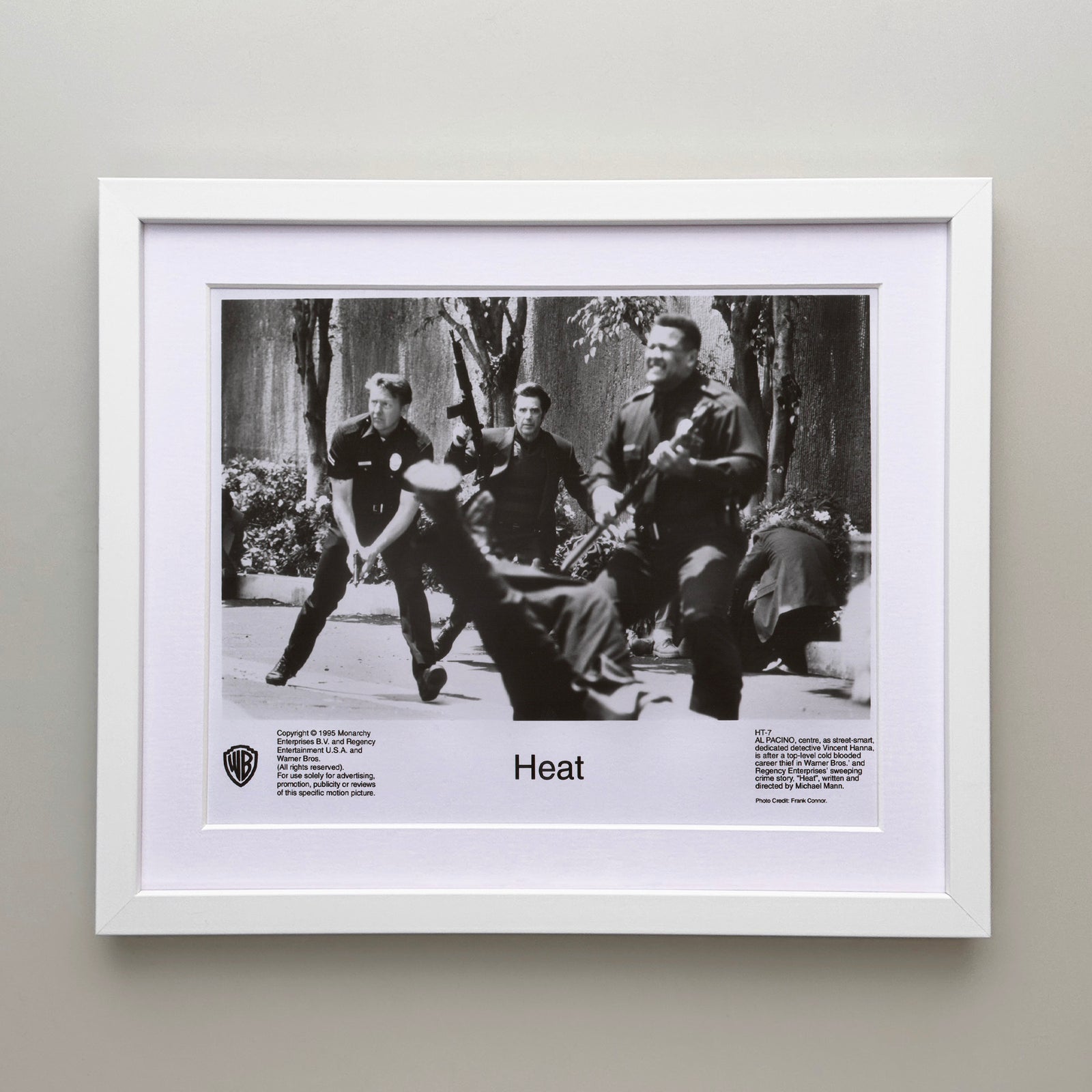 Heat 1995 Film Movie Press Publicity Still Framed