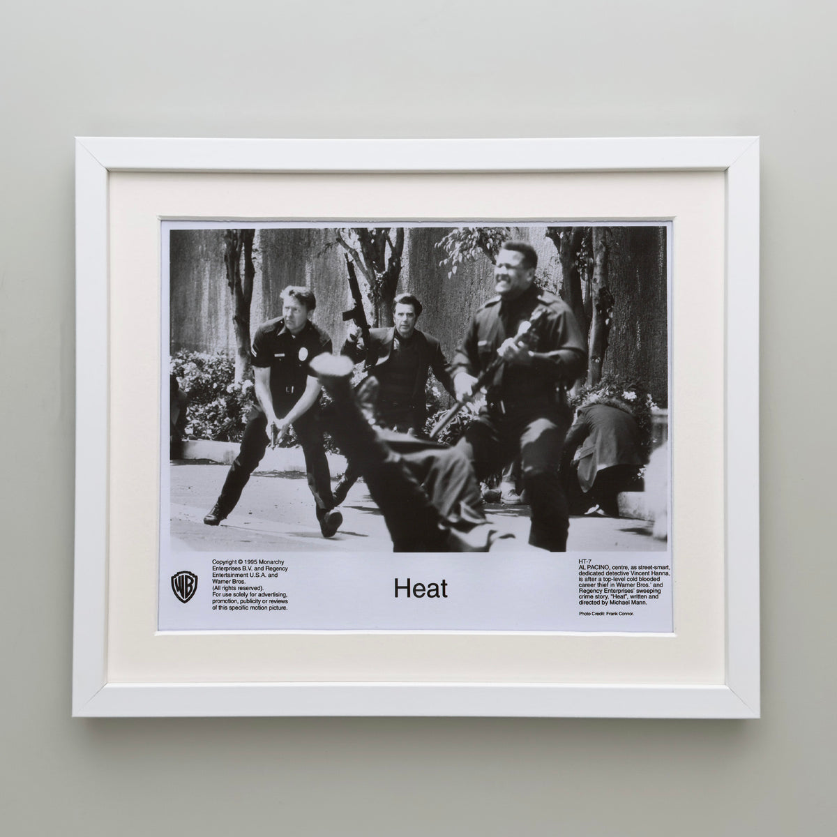 Heat 1995 Film Movie Press Publicity Still Framed