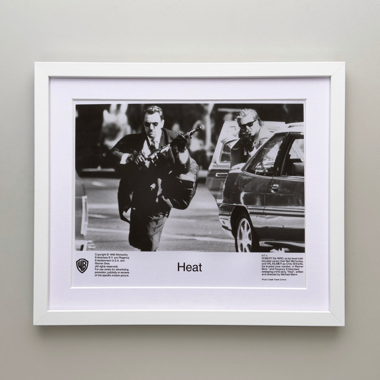 Heat 1995 Film Movie Press Publicity Still Framed