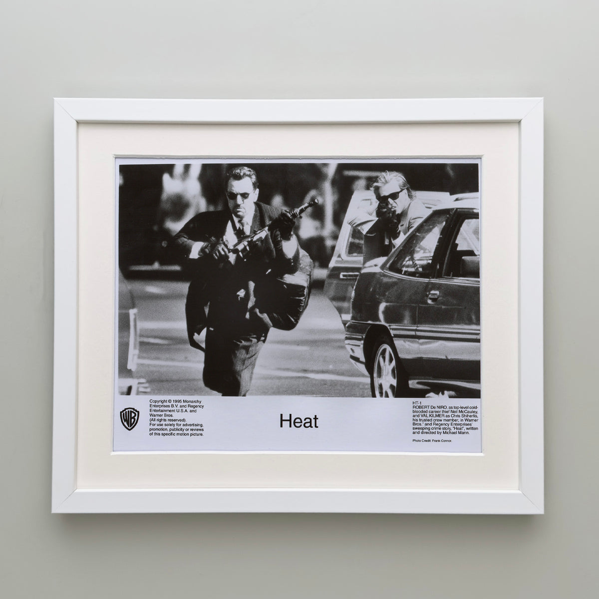 Heat 1995 Film Movie Press Publicity Still Framed