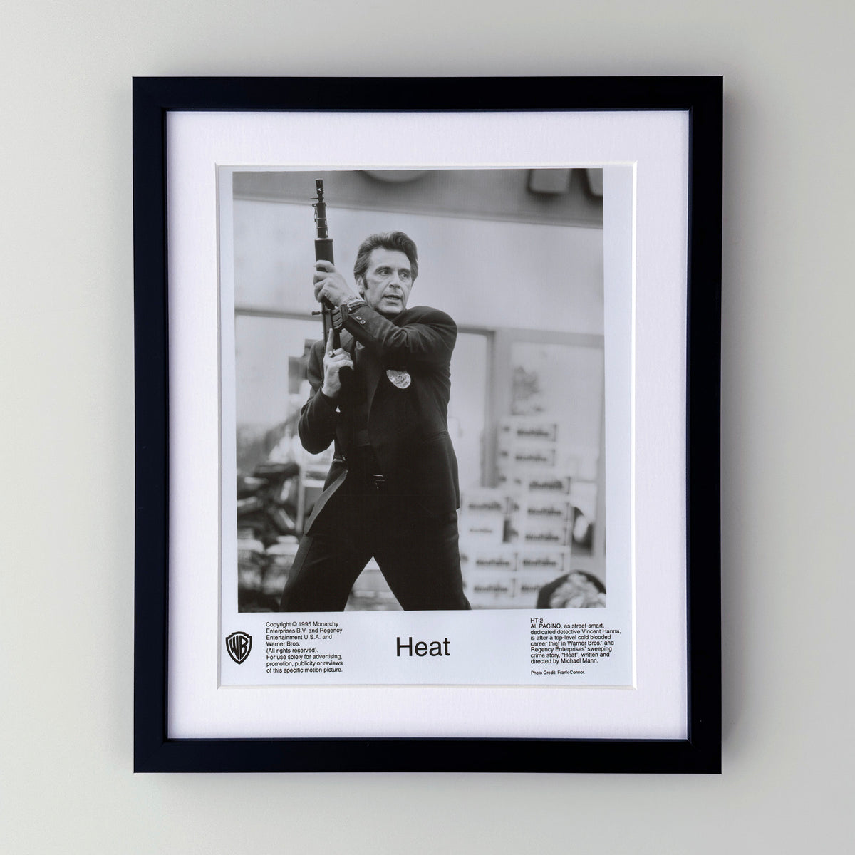 Heat 1995 Film Movie Press Publicity Still Framed