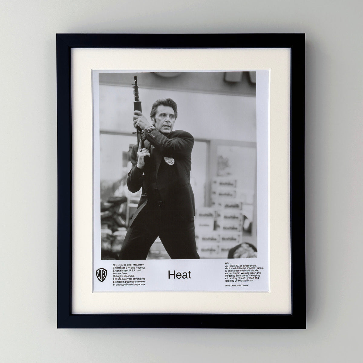 Heat 1995 Film Movie Press Publicity Still Framed