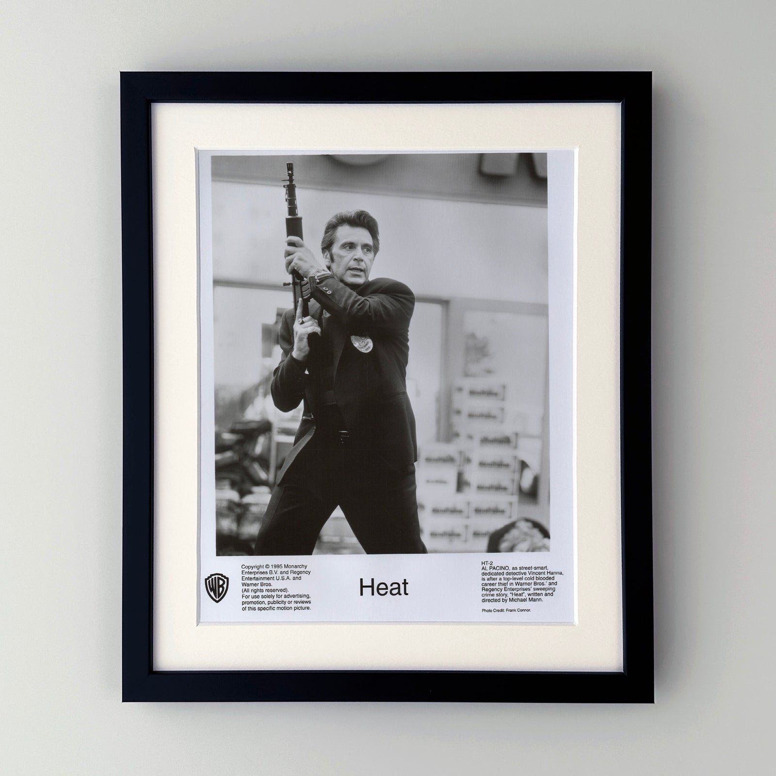 Heat 1995 Film Movie Press Publicity Still Framed
