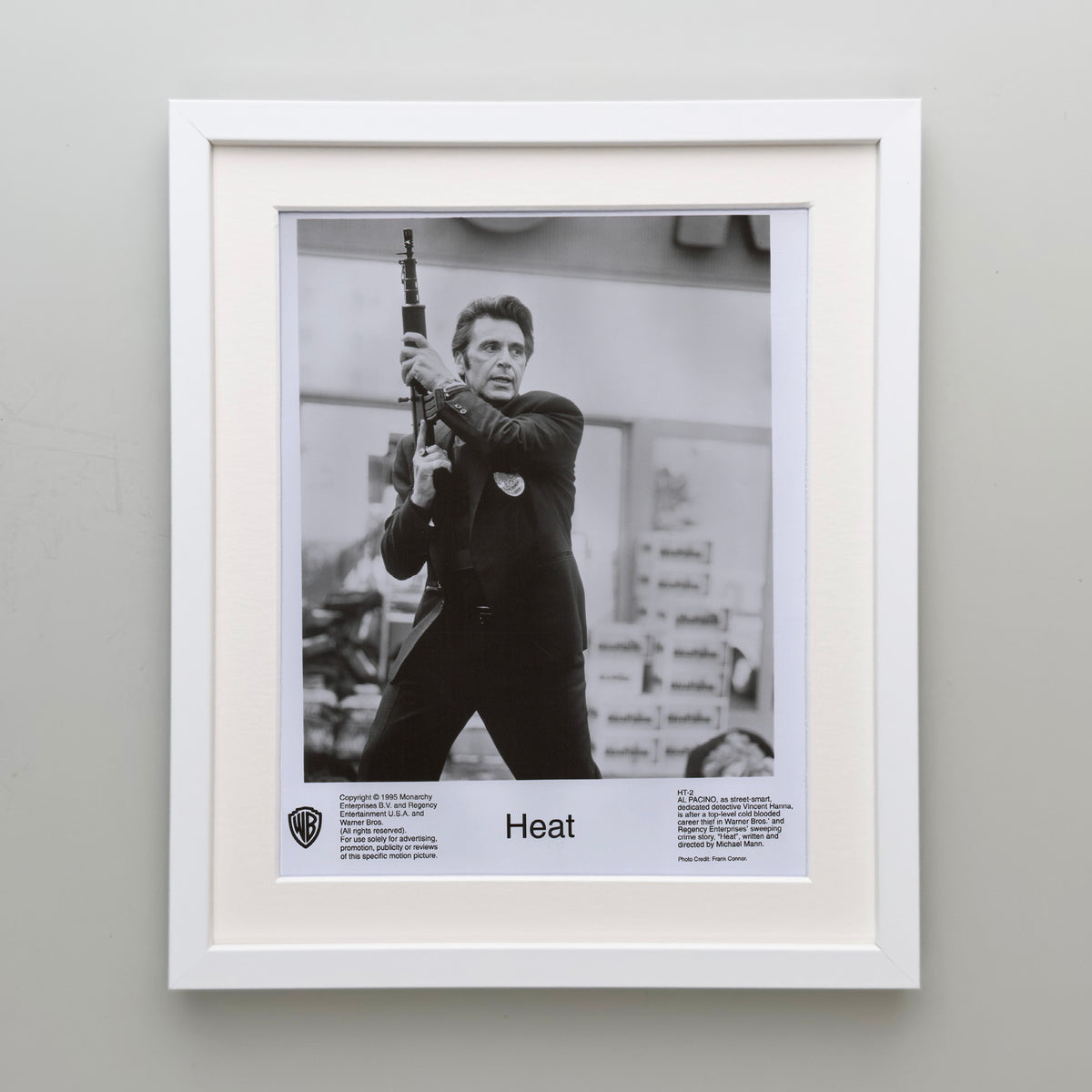 Heat 1995 Film Movie Press Publicity Still Framed