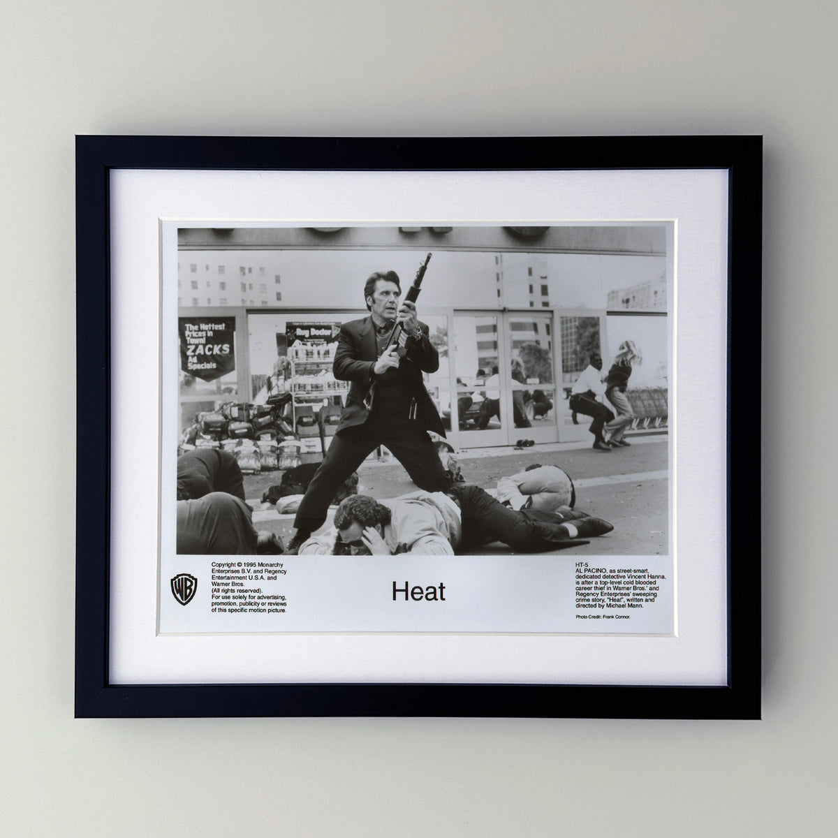 Heat 1995 Film Movie Press Publicity Still Framed