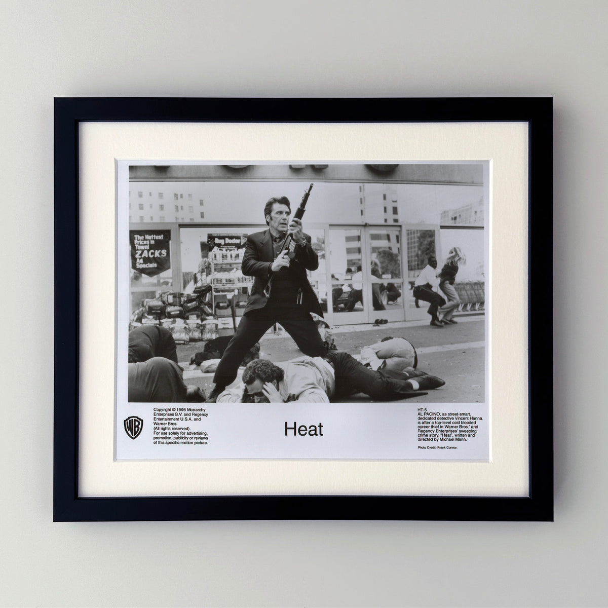 Heat 1995 Film Movie Press Publicity Still Framed