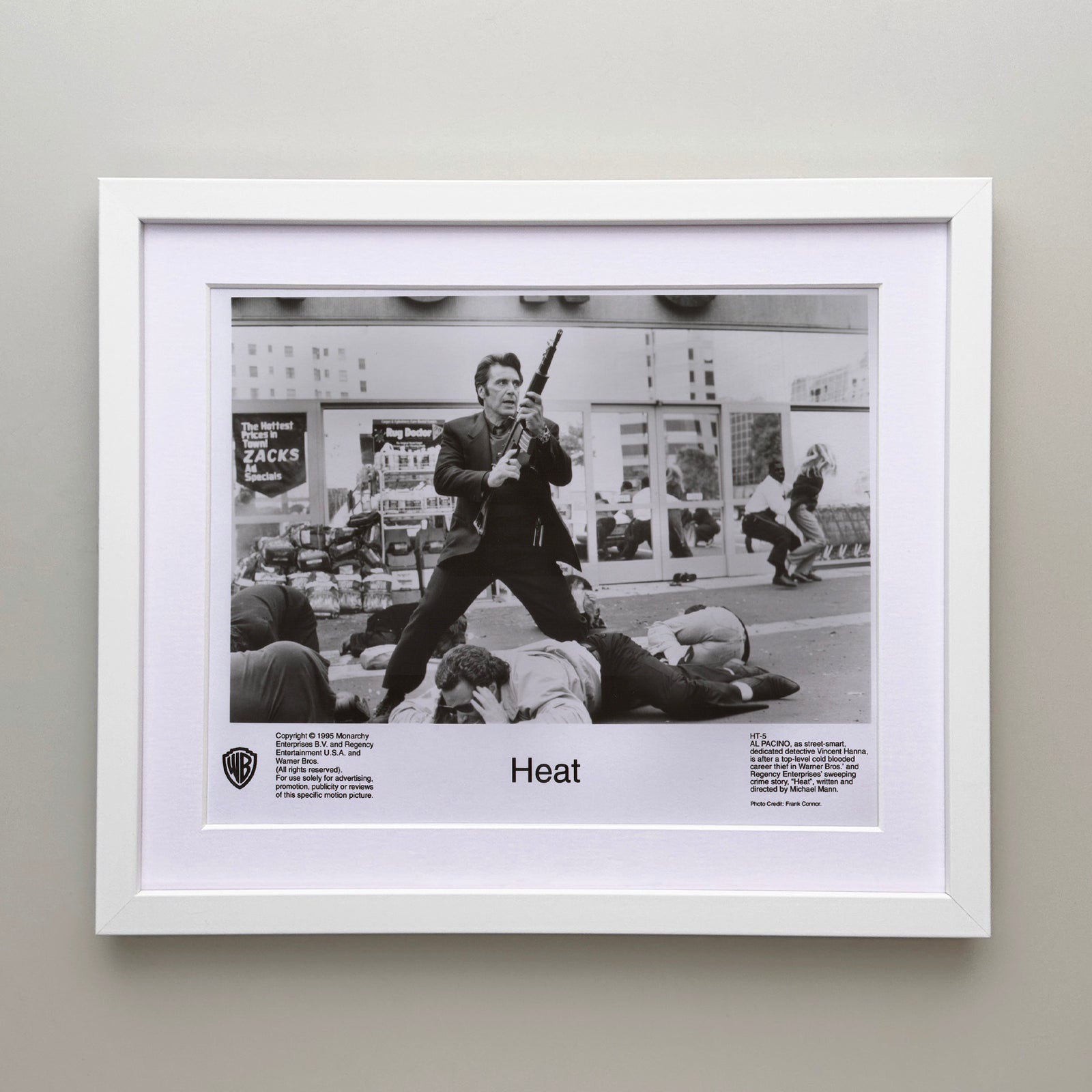 Heat 1995 Film Movie Press Publicity Still Framed