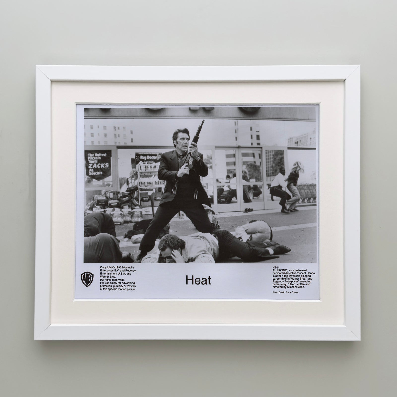 Heat 1995 Film Movie Press Publicity Still Framed