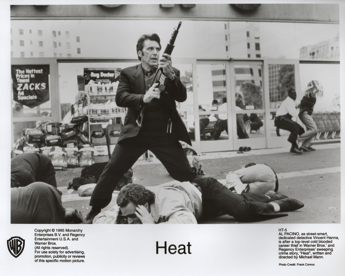 Heat 1995 Film Movie Press Publicity Still Framed