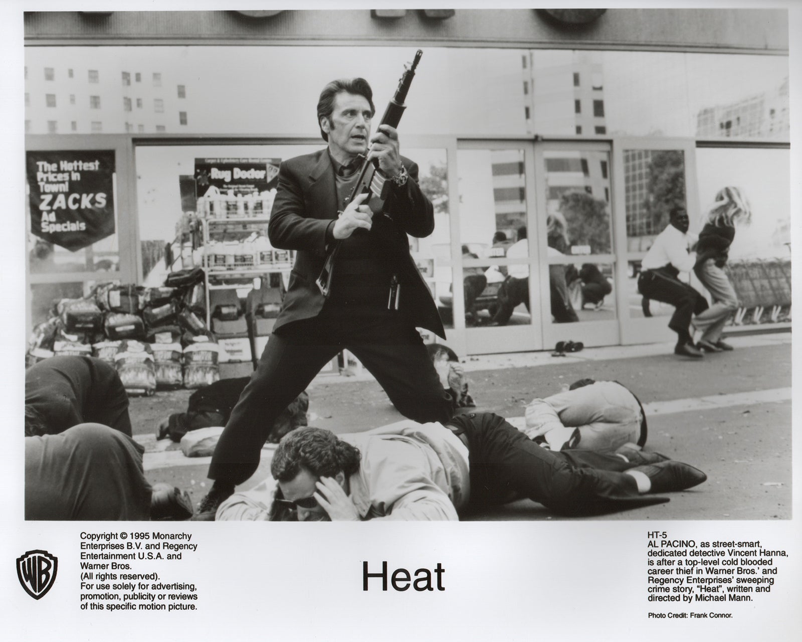 Heat 1995 Film Movie Press Publicity Still Framed