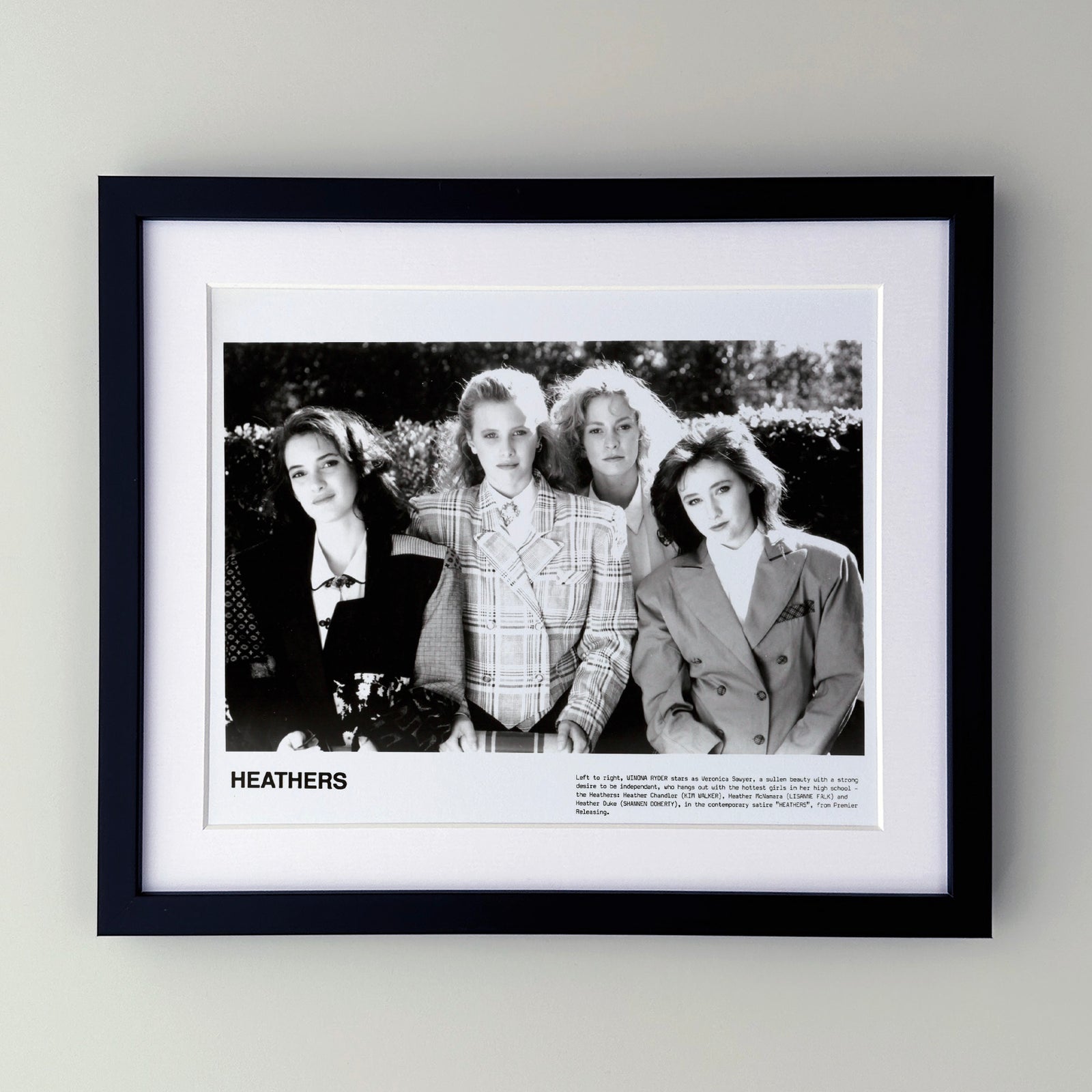 Heathers 1989 Publicity Film Movie Press Still Framed