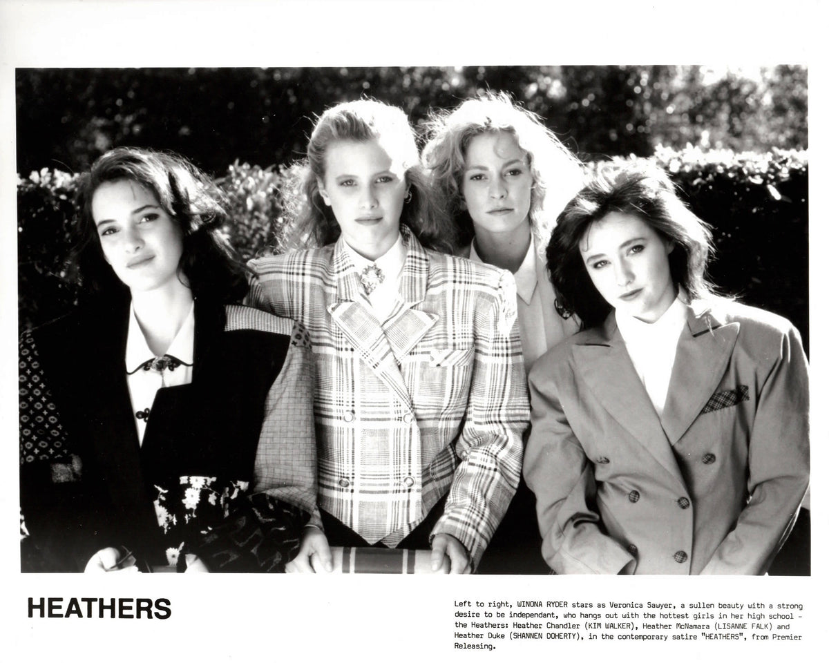 Heathers 1989 Publicity Film Movie Press Still Framed