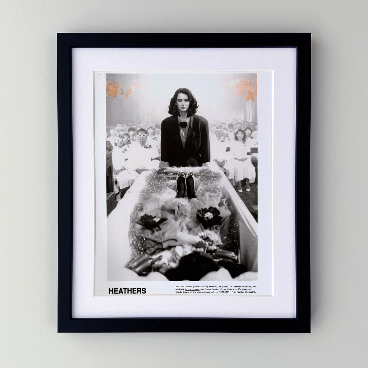 Heathers 1989 Publicity Film Movie Press Still Framed