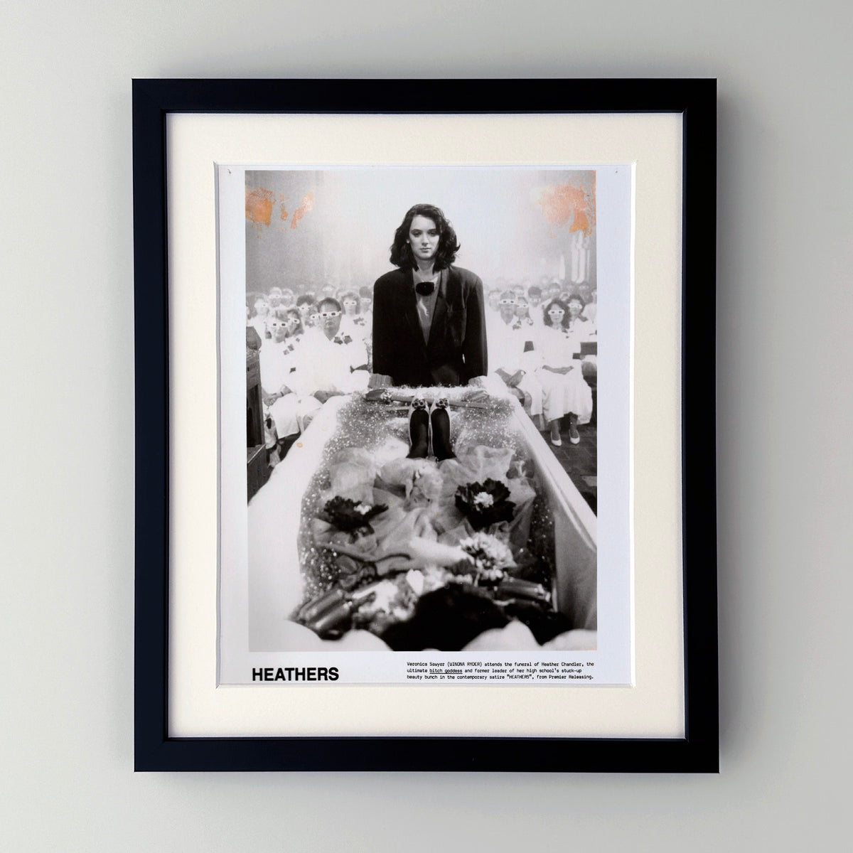 Heathers 1989 Publicity Film Movie Press Still Framed