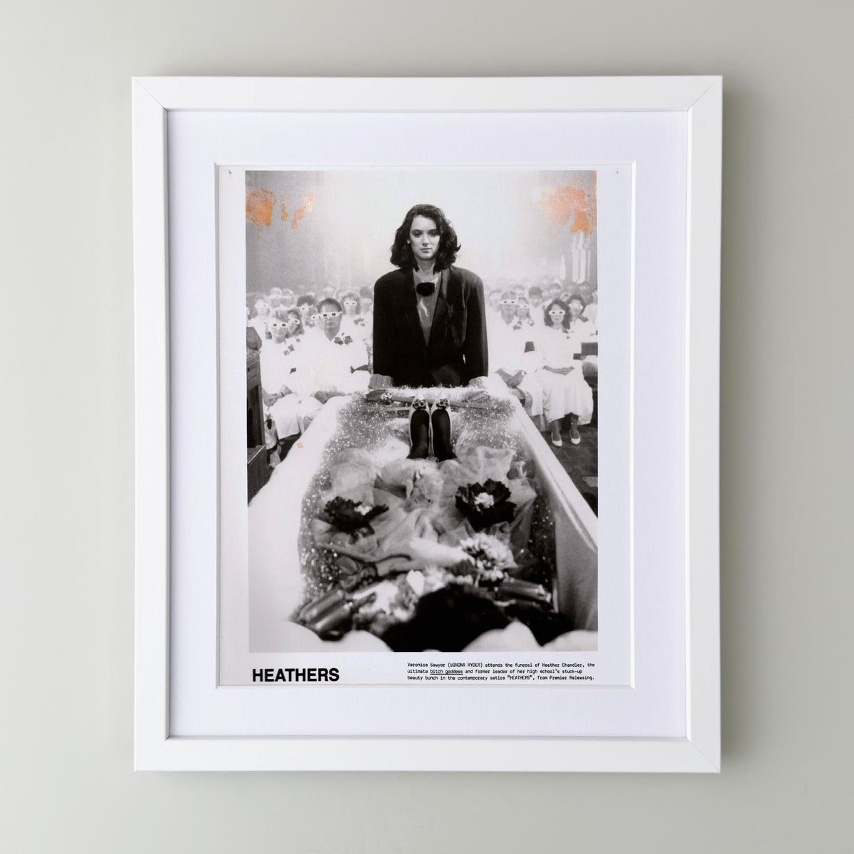 Heathers 1989 Publicity Film Movie Press Still Framed