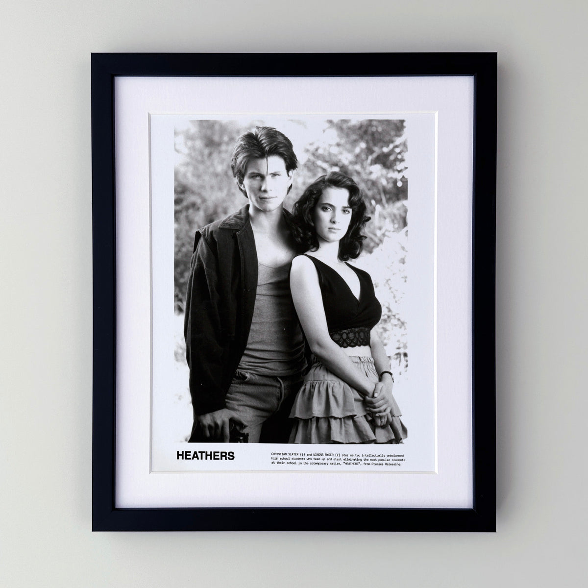 Heathers 1989 Publicity Film Movie Press Still Framed