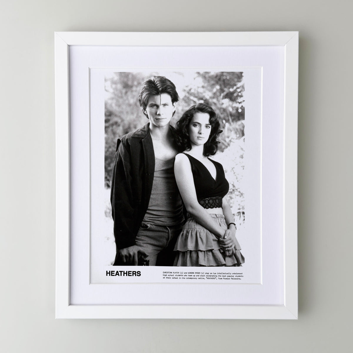 Heathers 1989 Publicity Film Movie Press Still Framed