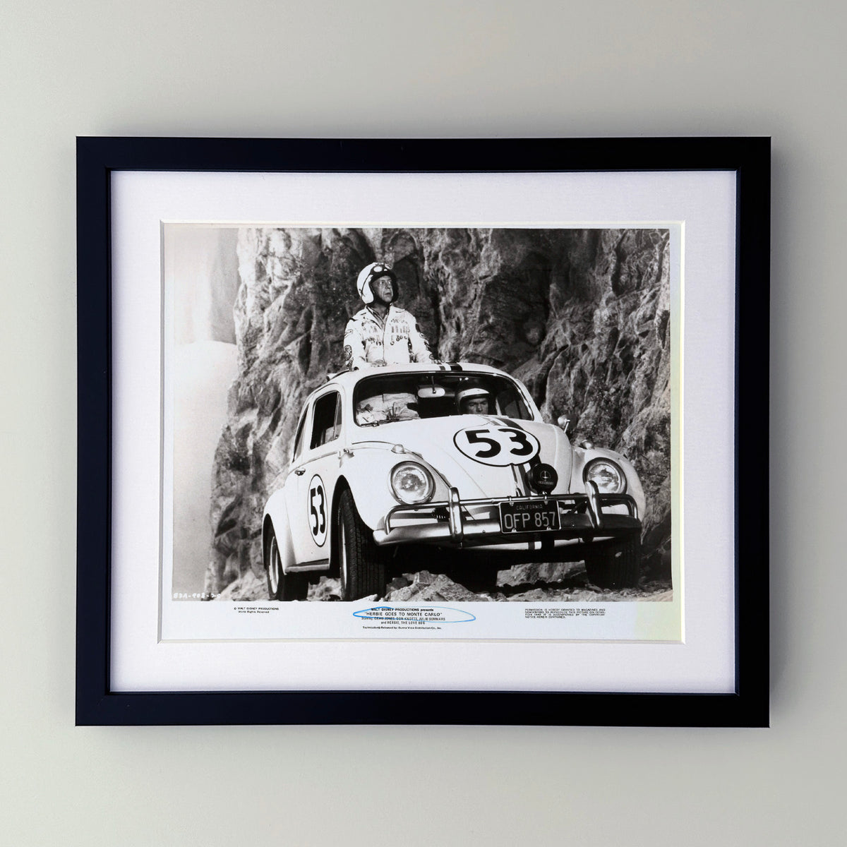Herbie Goes to Monte Carlo 1977 Publicity Film Movie Press Still Framed