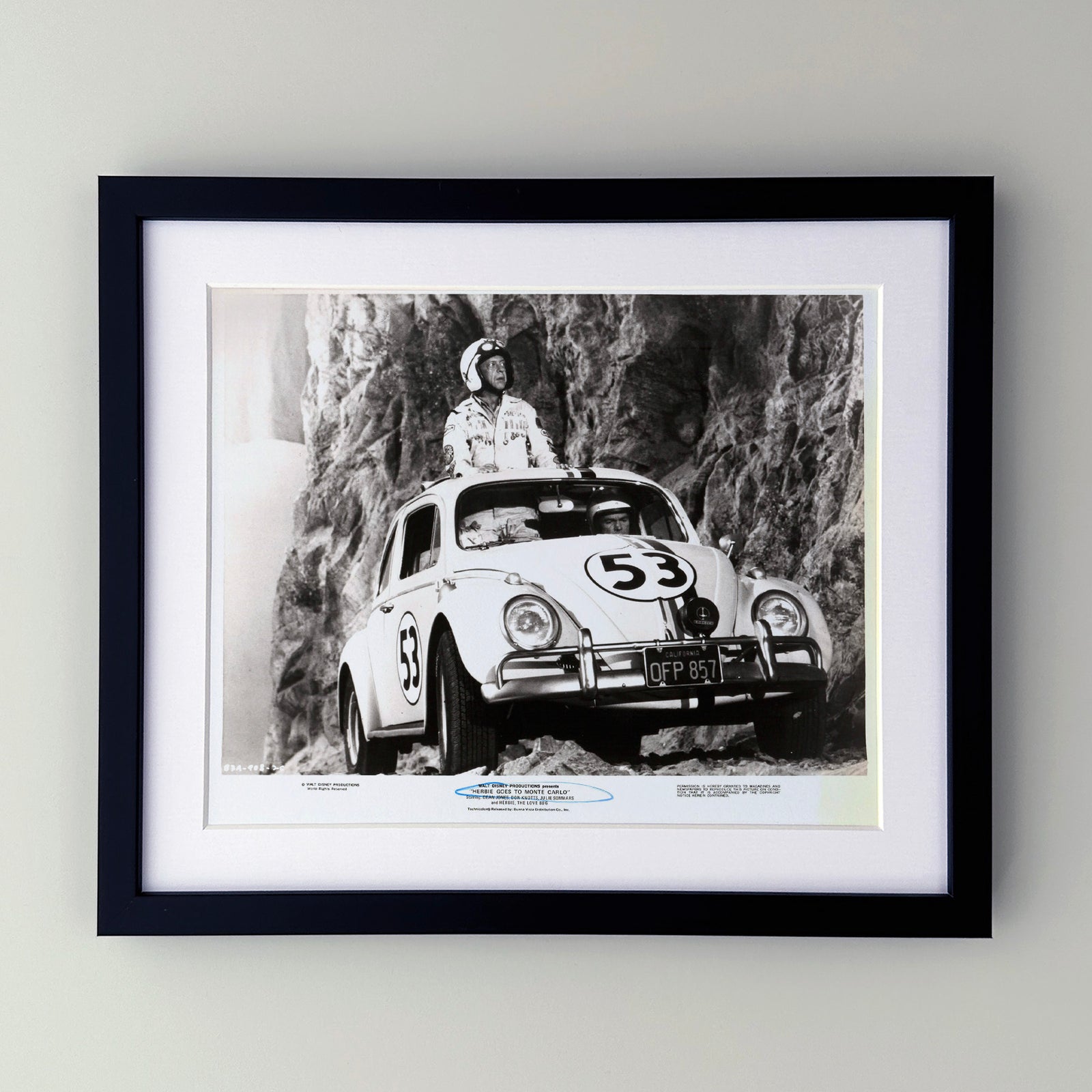 Herbie Goes to Monte Carlo 1977 Publicity Film Movie Press Still Framed