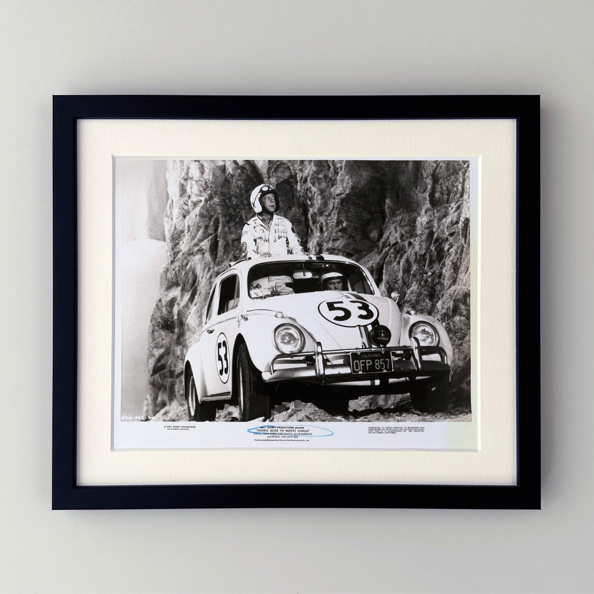 Herbie Goes to Monte Carlo 1977 Publicity Film Movie Press Still Framed