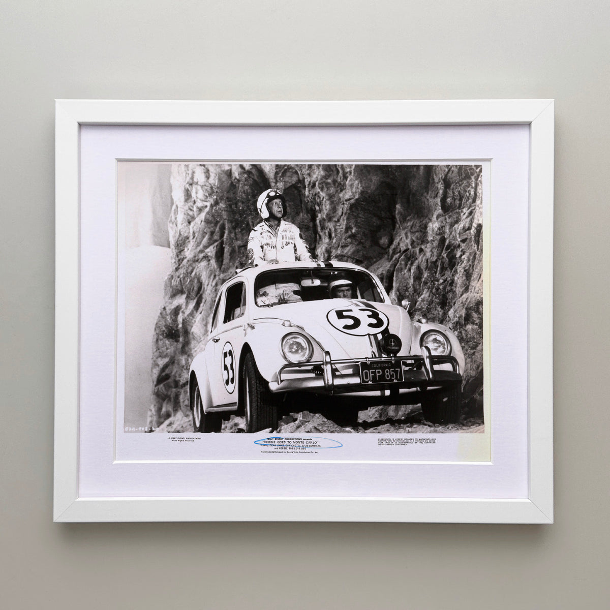 Herbie Goes to Monte Carlo 1977 Publicity Film Movie Press Still Framed