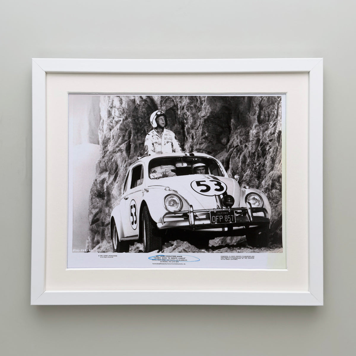 Herbie Goes to Monte Carlo 1977 Publicity Film Movie Press Still Framed