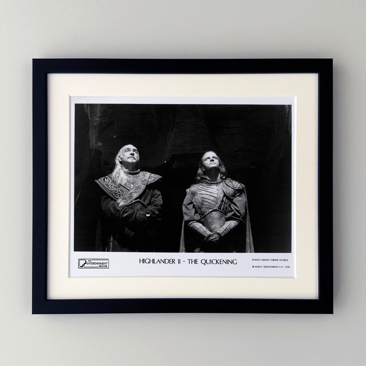 Highlander 2 The Quickening 1991 Publicity Film Movie Press Still Framed