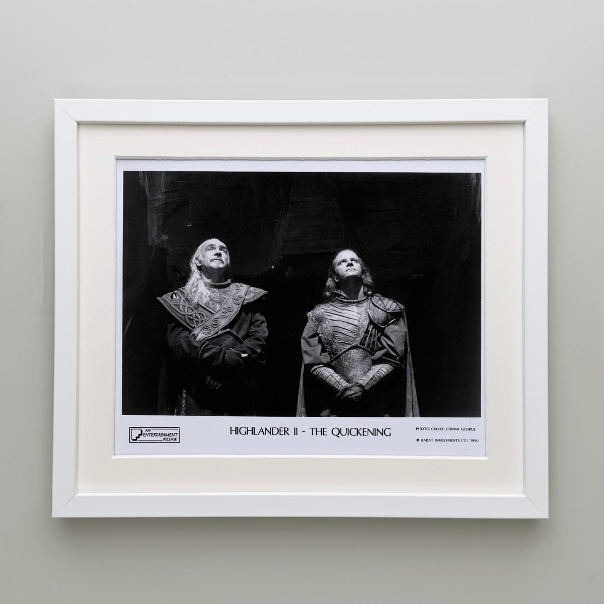 Highlander 2 The Quickening 1991 Publicity Film Movie Press Still Framed