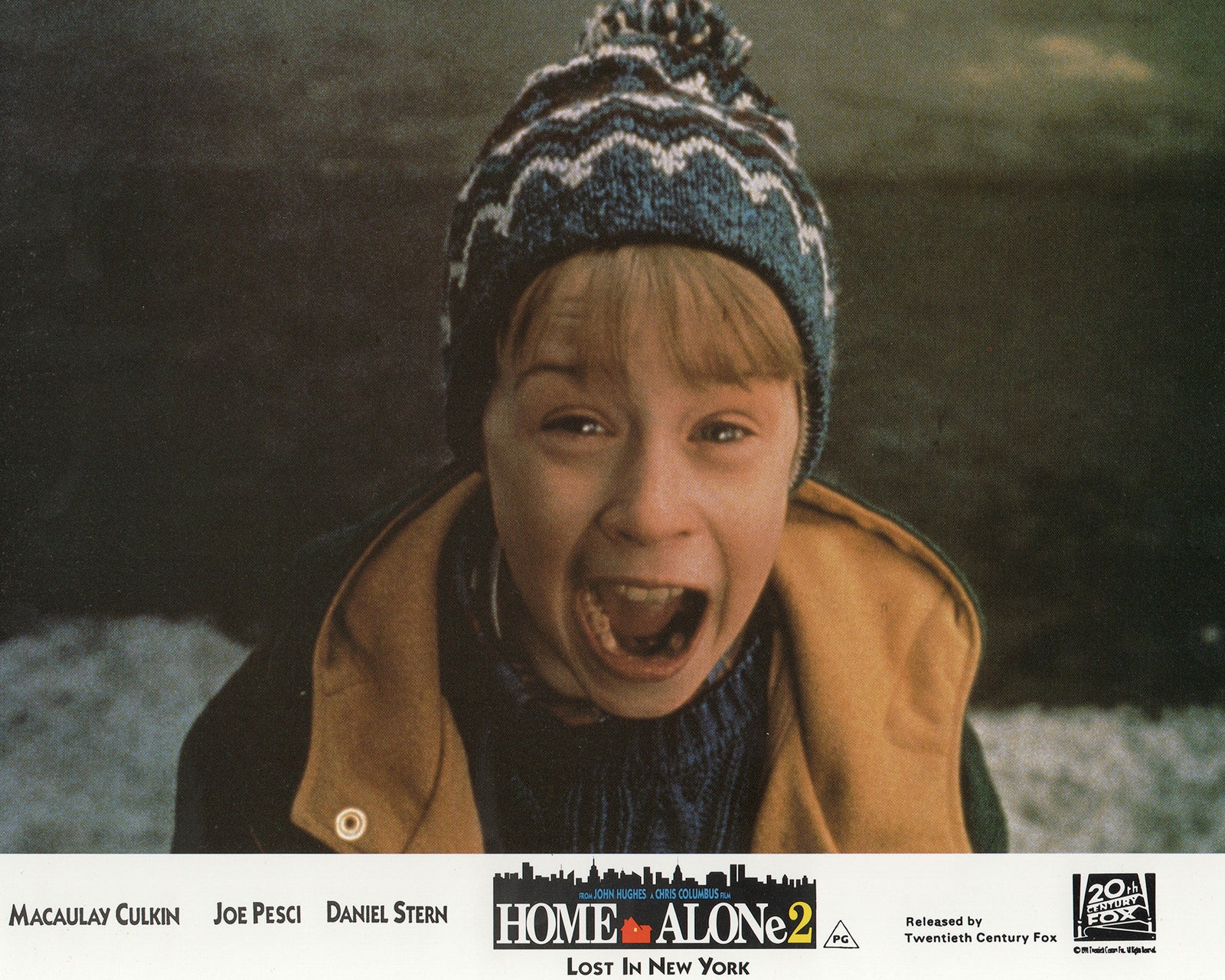 Home Alone 2 1992 Film Movie Lobby Card Framed