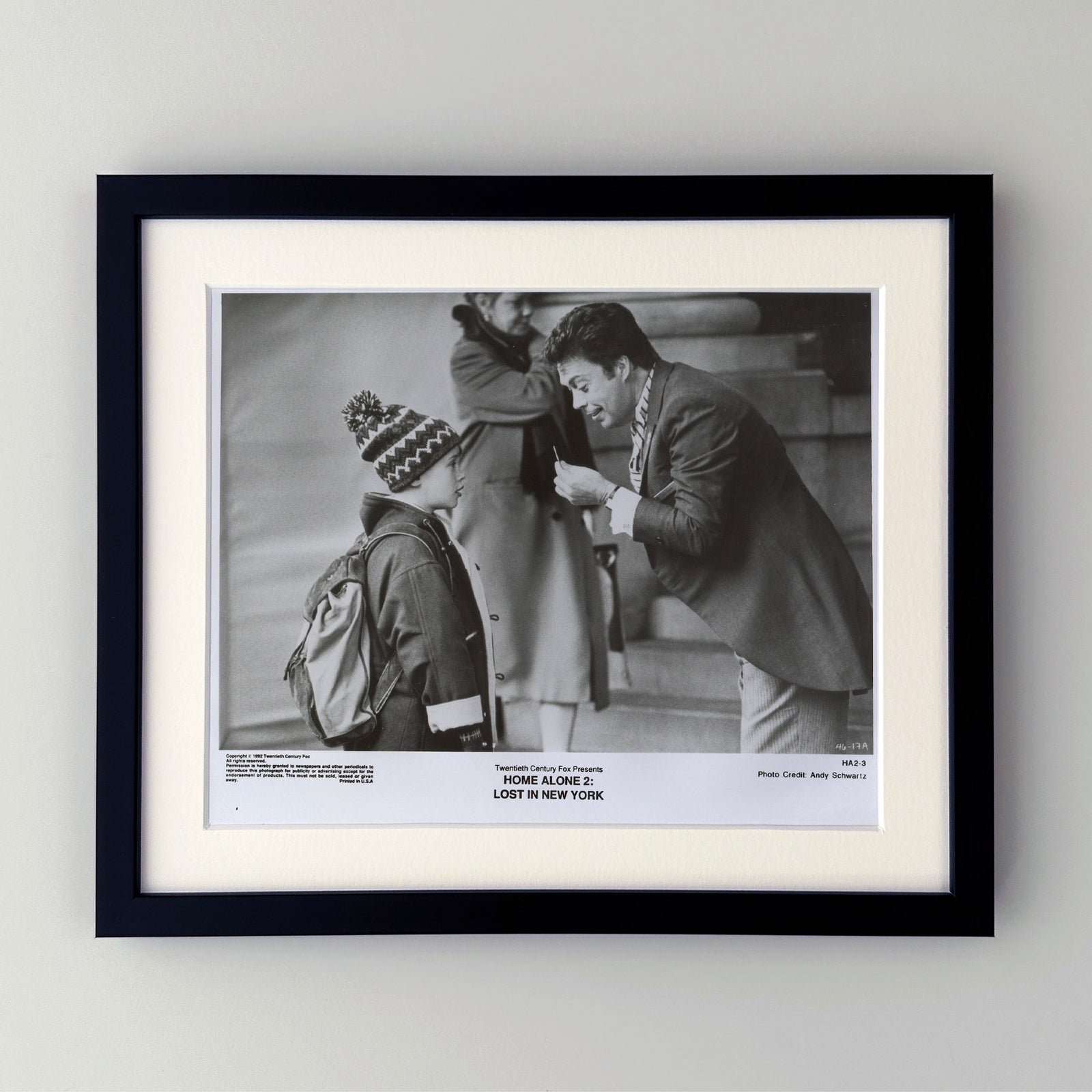 Home Alone 2 1992 Film Movie Press Publicity Still Framed