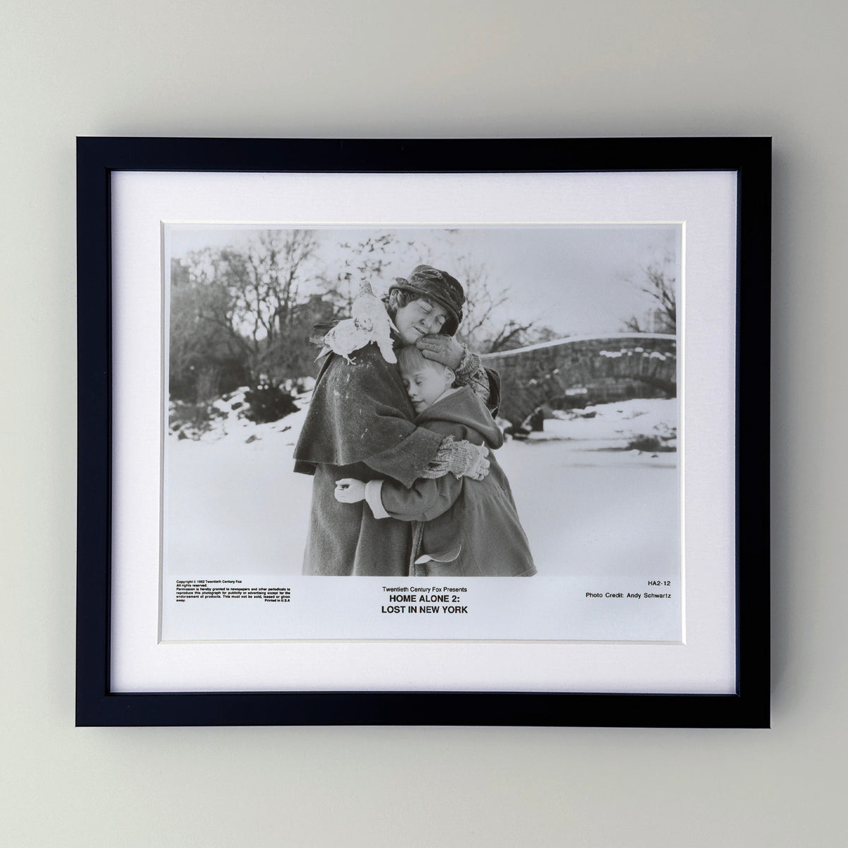 Home Alone 2 1992 Film Movie Press Publicity Still Framed