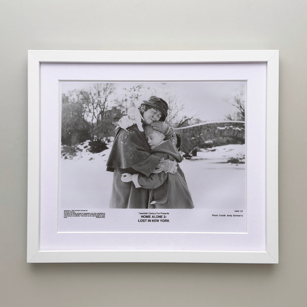 Home Alone 2 1992 Film Movie Press Publicity Still Framed