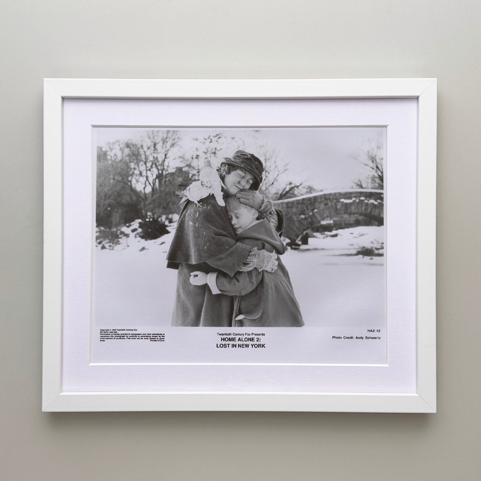 Home Alone 2 1992 Film Movie Press Publicity Still Framed