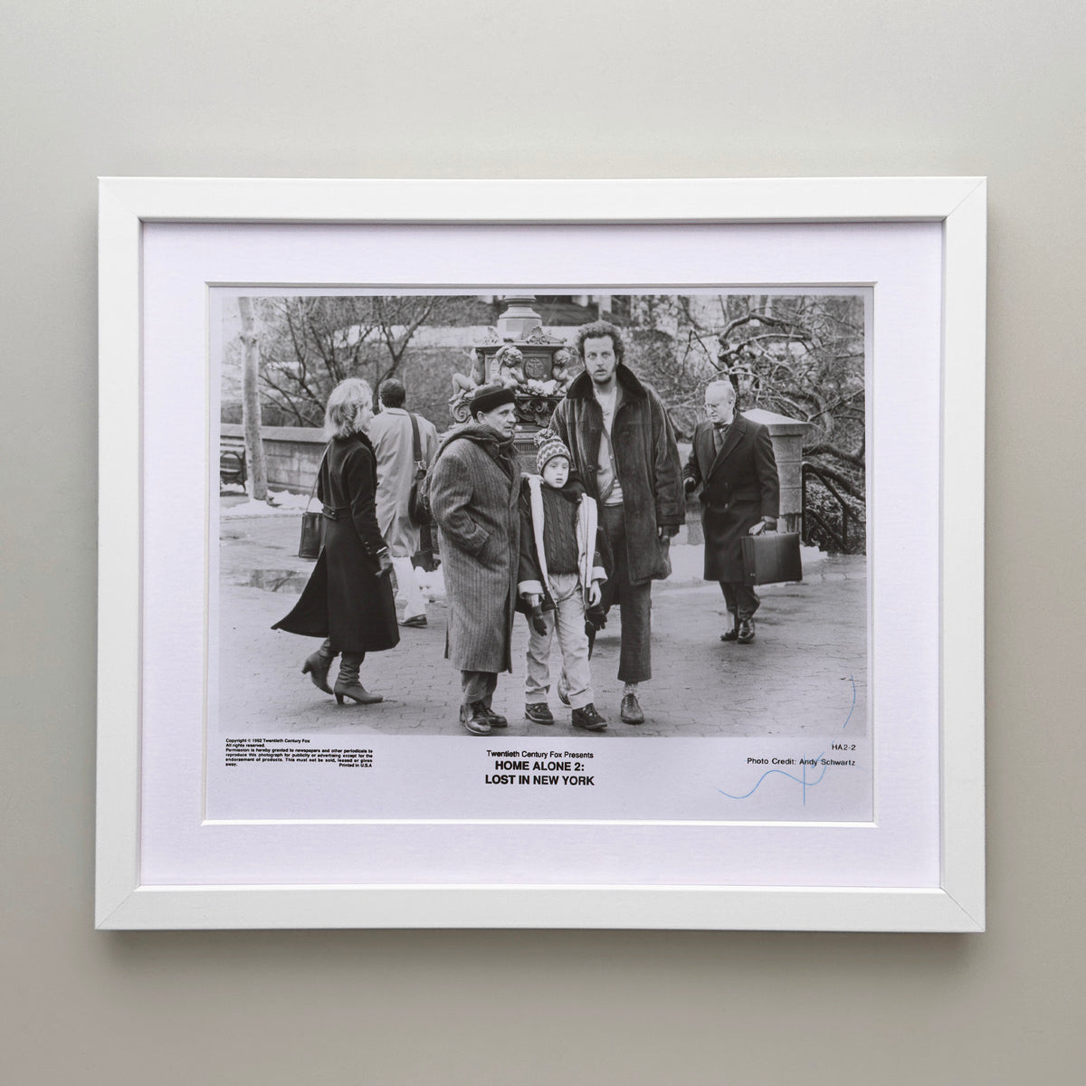 Home Alone 2 1992 Film Movie Press Publicity Still Framed