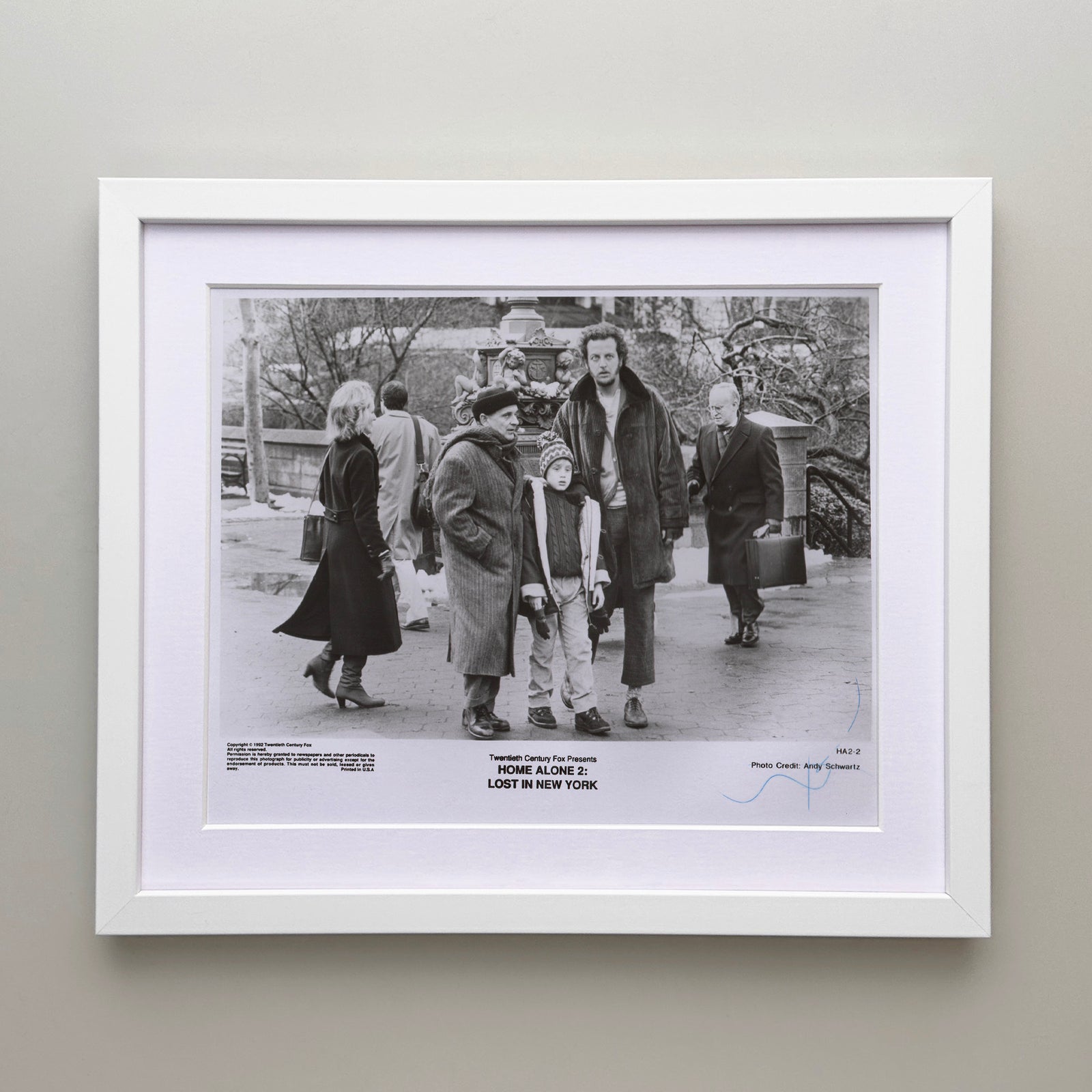 Home Alone 2 1992 Film Movie Press Publicity Still Framed