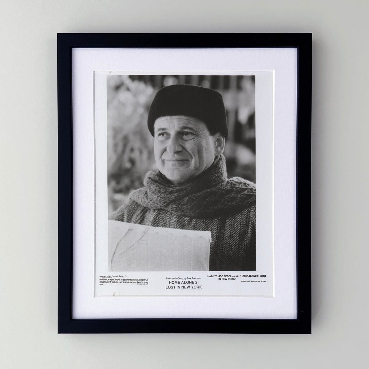Home Alone 2 (1992) Film Movie Press Publicity Still Framed
