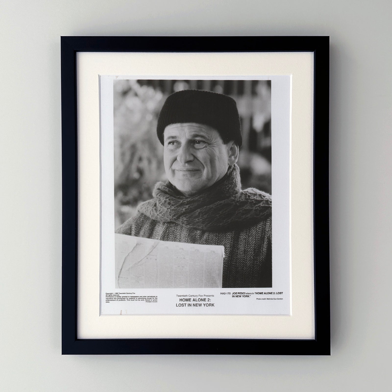 Home Alone 2 (1992) Film Movie Press Publicity Still Framed
