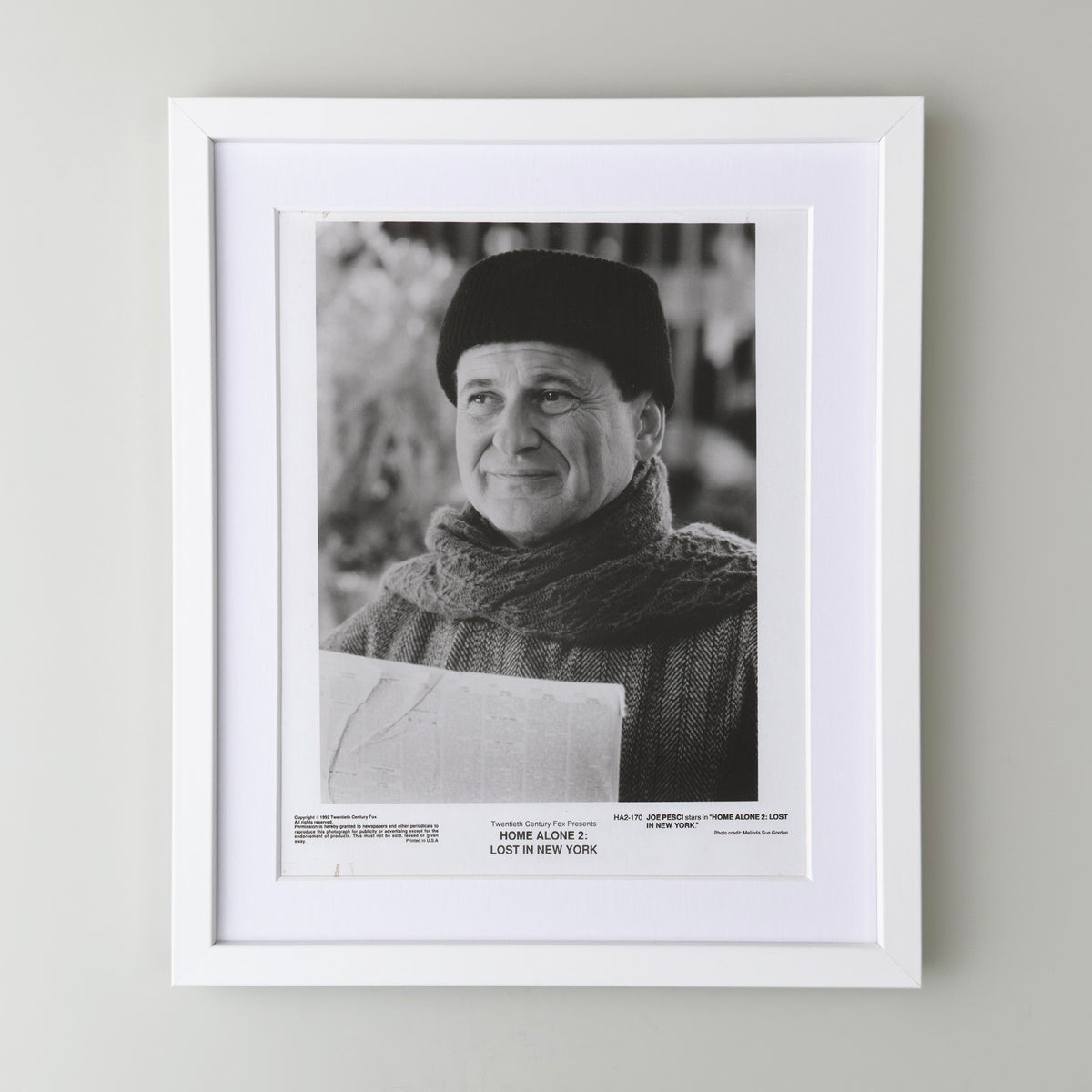 Home Alone 2 (1992) Film Movie Press Publicity Still Framed