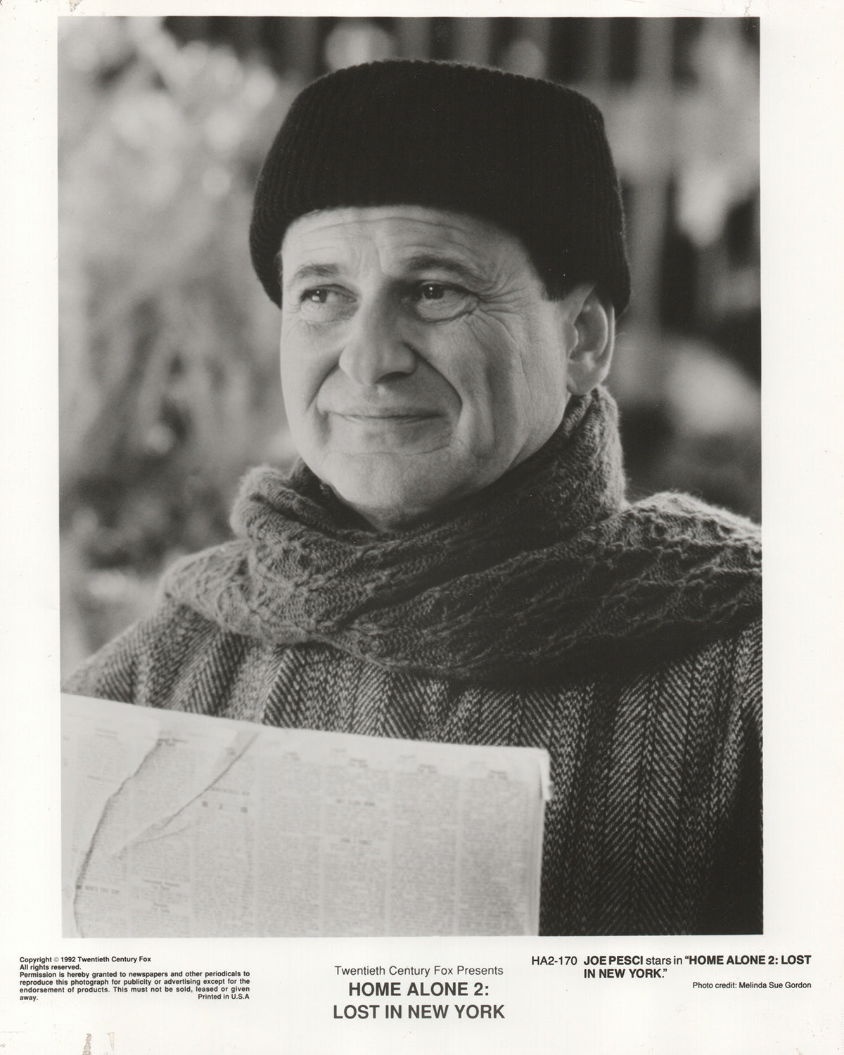 Home Alone 2 (1992) Film Movie Press Publicity Still Framed