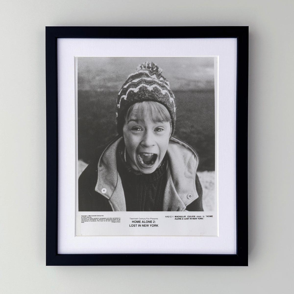 Home Alone 2 (1992) Film Movie Press Publicity Still Framed