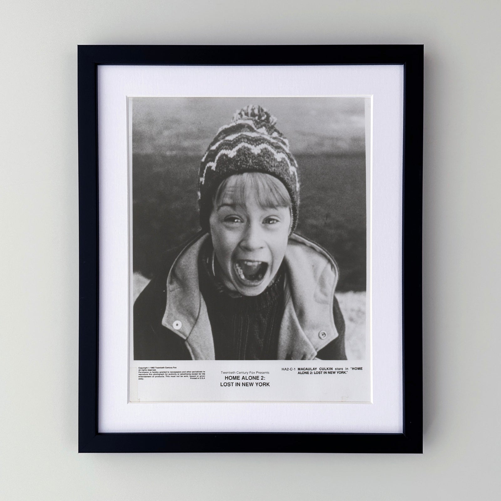 Home Alone 2 (1992) Film Movie Press Publicity Still Framed