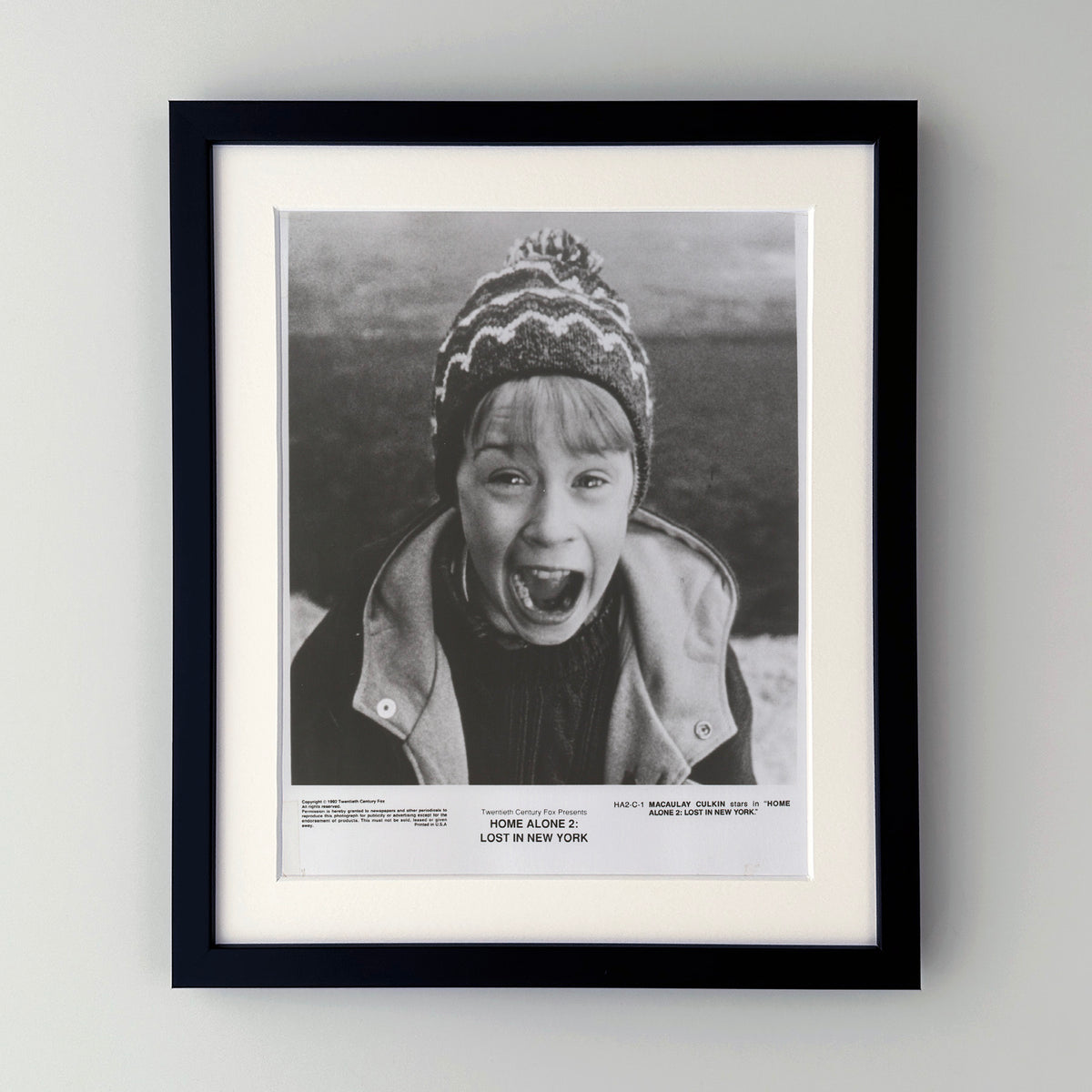 Home Alone 2 (1992) Film Movie Press Publicity Still Framed