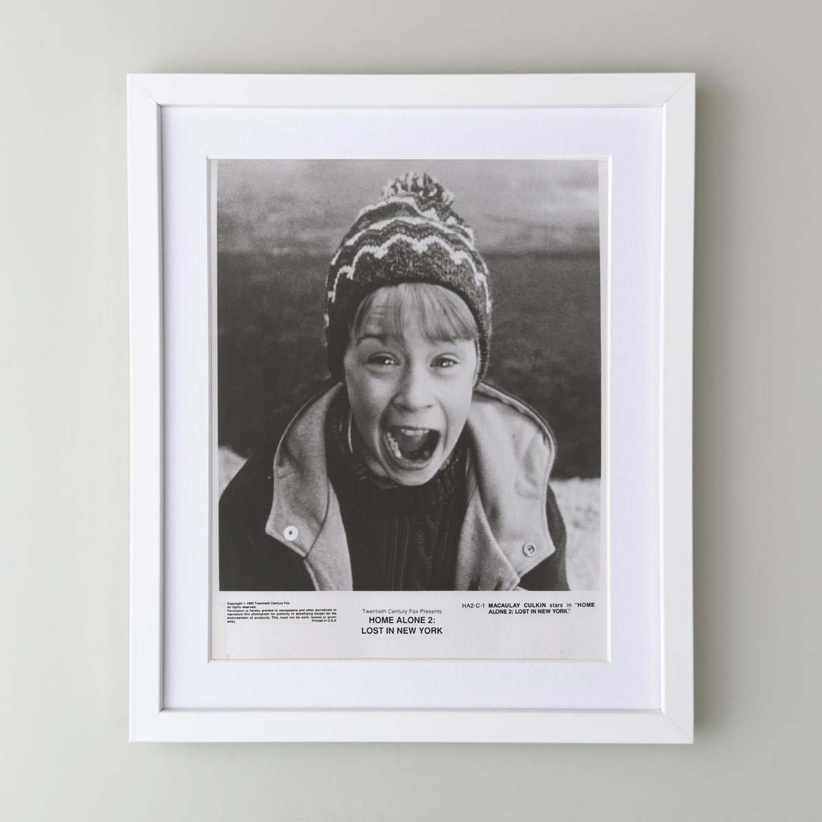 Home Alone 2 (1992) Film Movie Press Publicity Still Framed