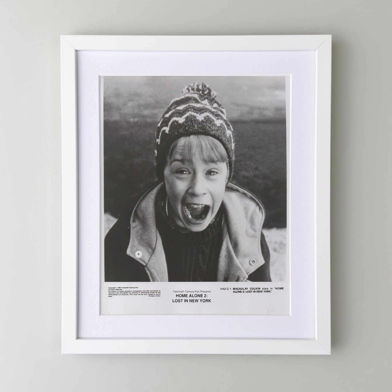 Home Alone 2 (1992) Film Movie Press Publicity Still Framed