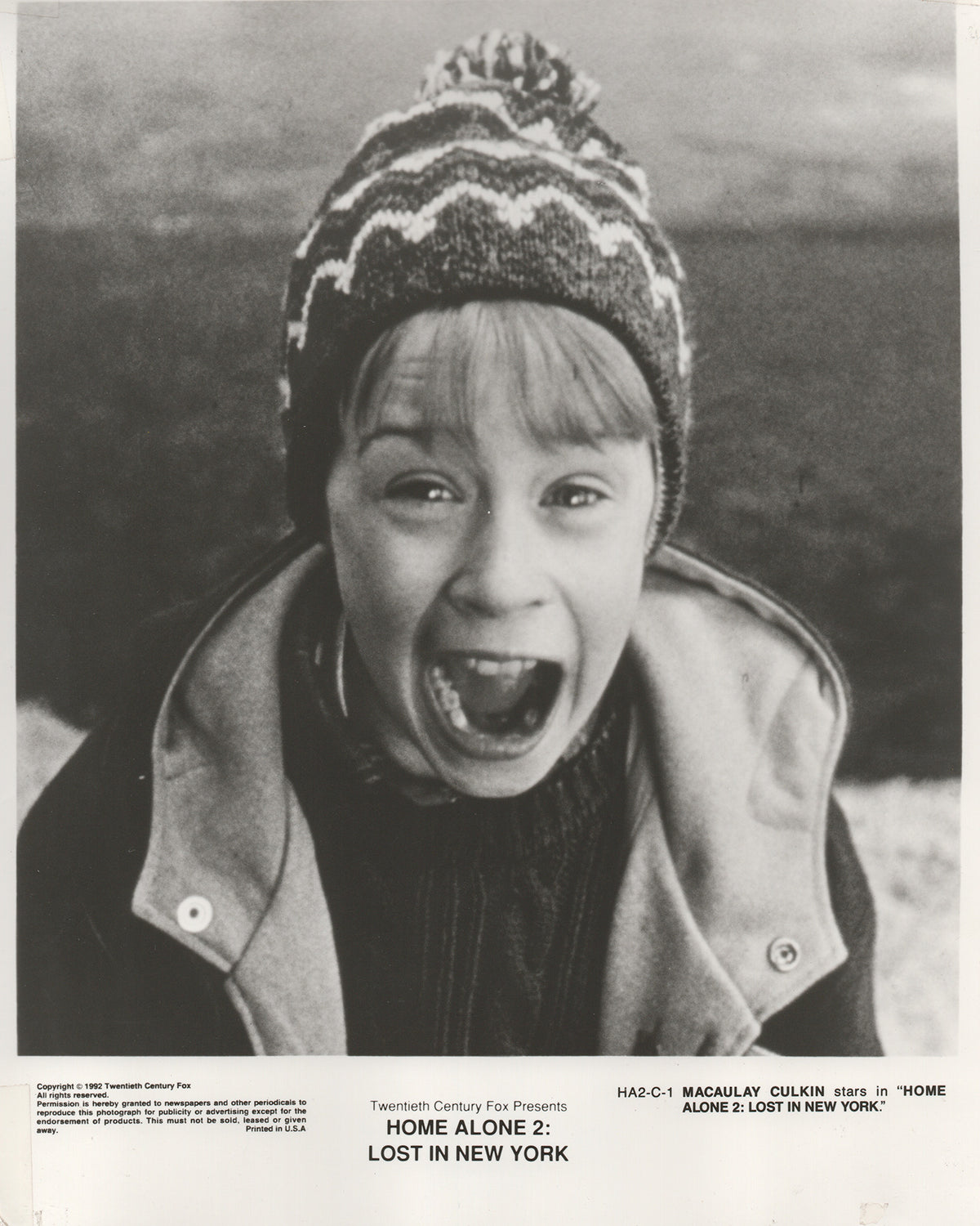 Home Alone 2 (1992) Film Movie Press Publicity Still Framed