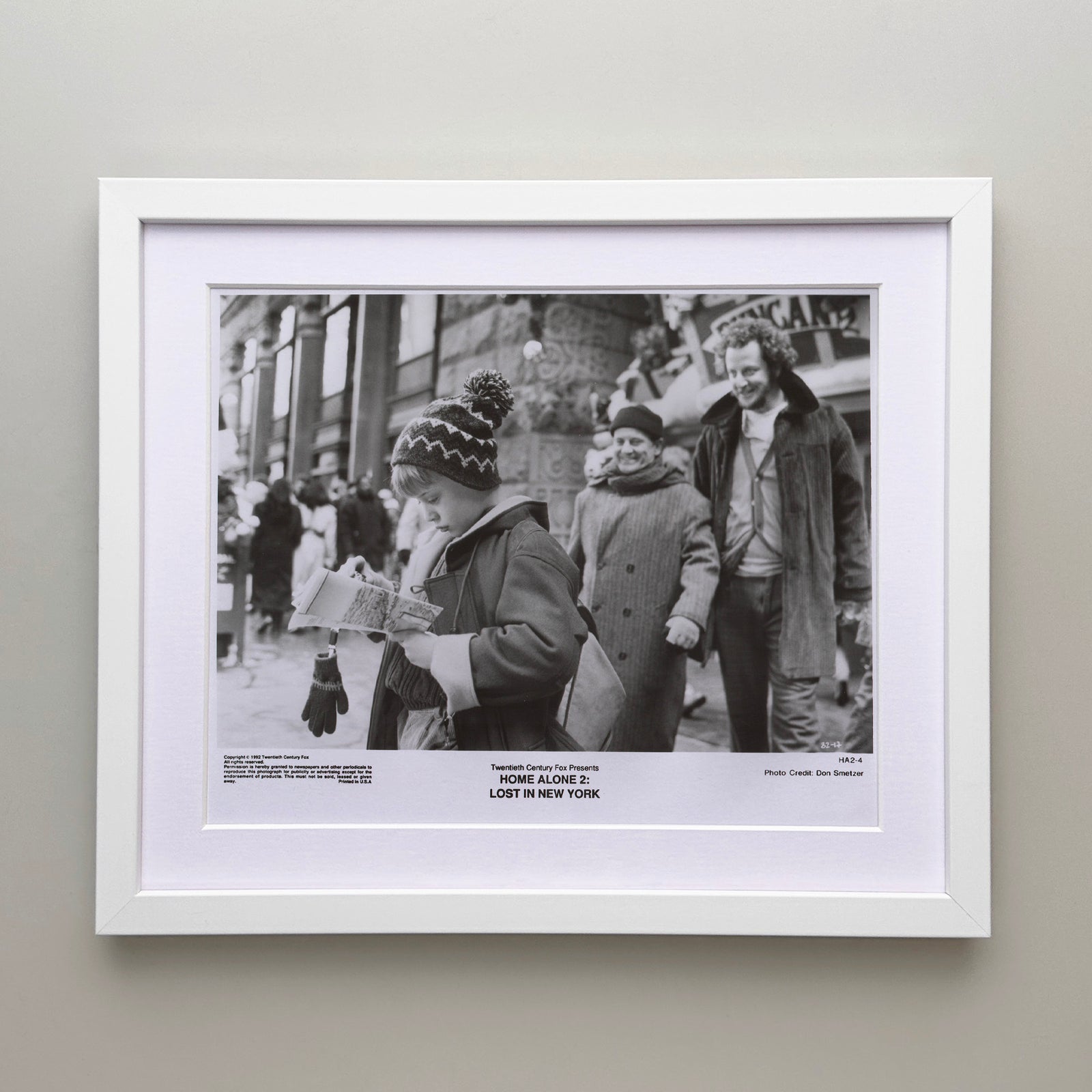 Home Alone 2 1992 Film Movie Press Publicity Still Framed